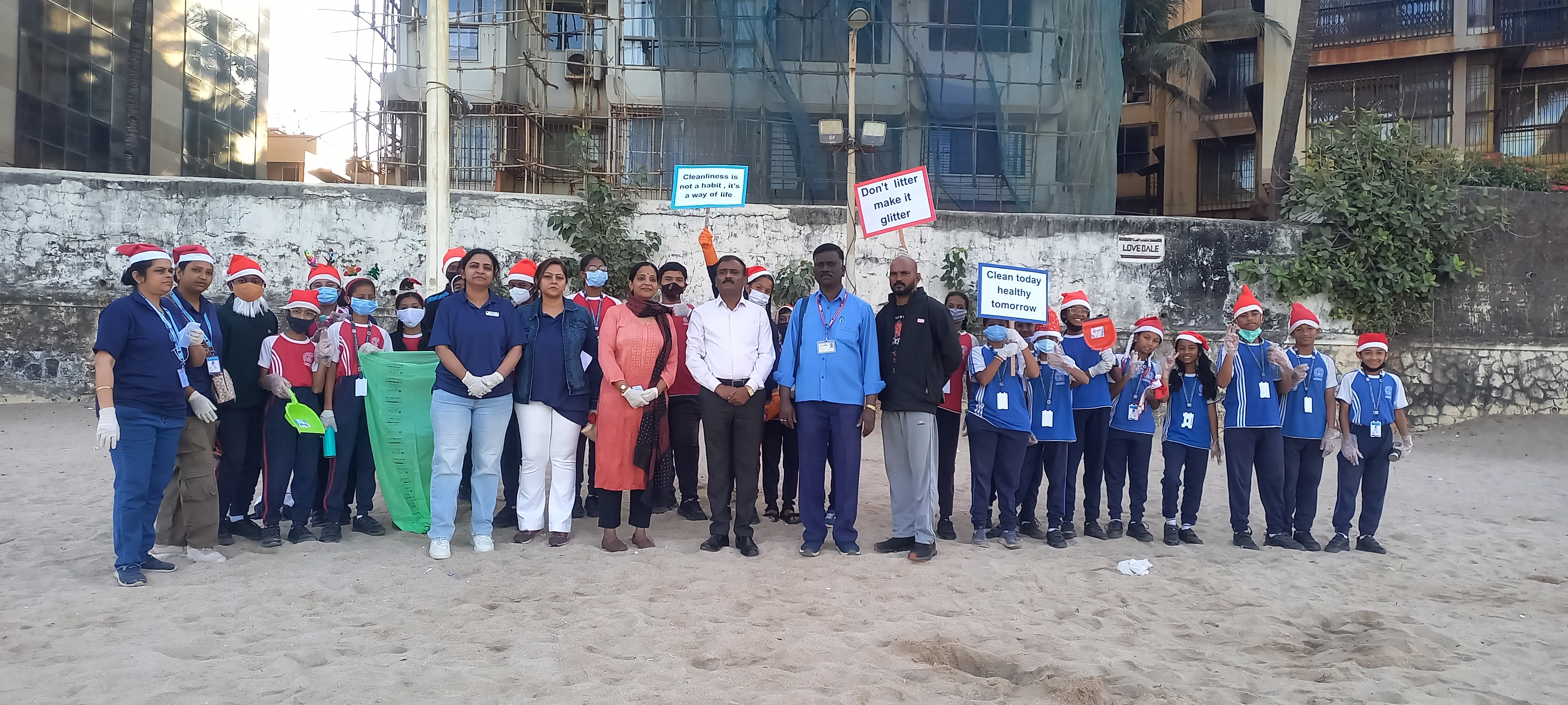 Beach Cleanliness Drive: A Gift to Mother Earth