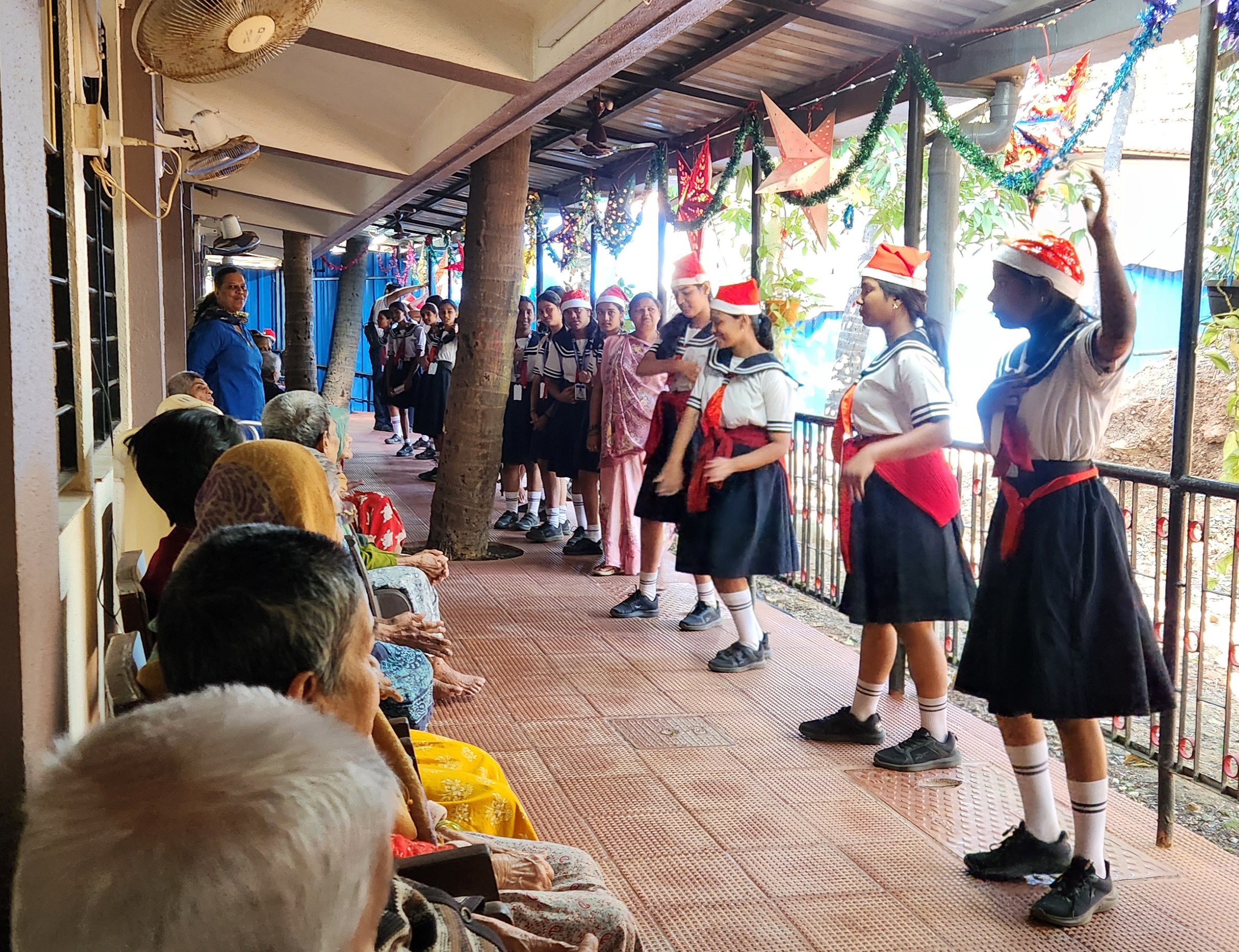 Spreading Joy and Compassion: Visit to St. Catherine’s Old Age Home