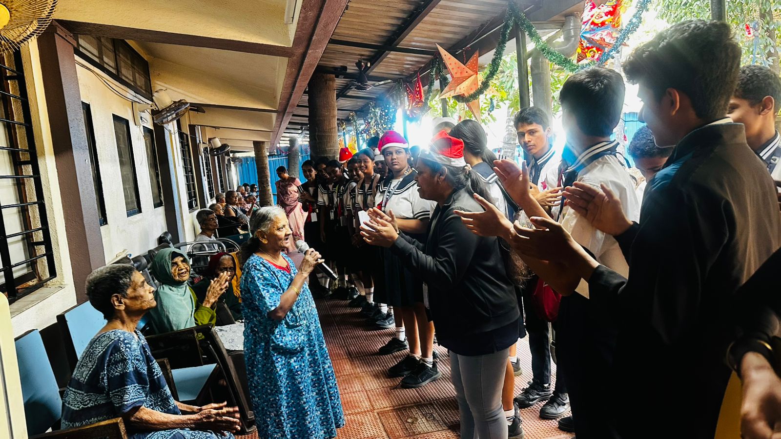 Spreading Joy and Compassion: Visit to St. Catherine’s Old Age Home