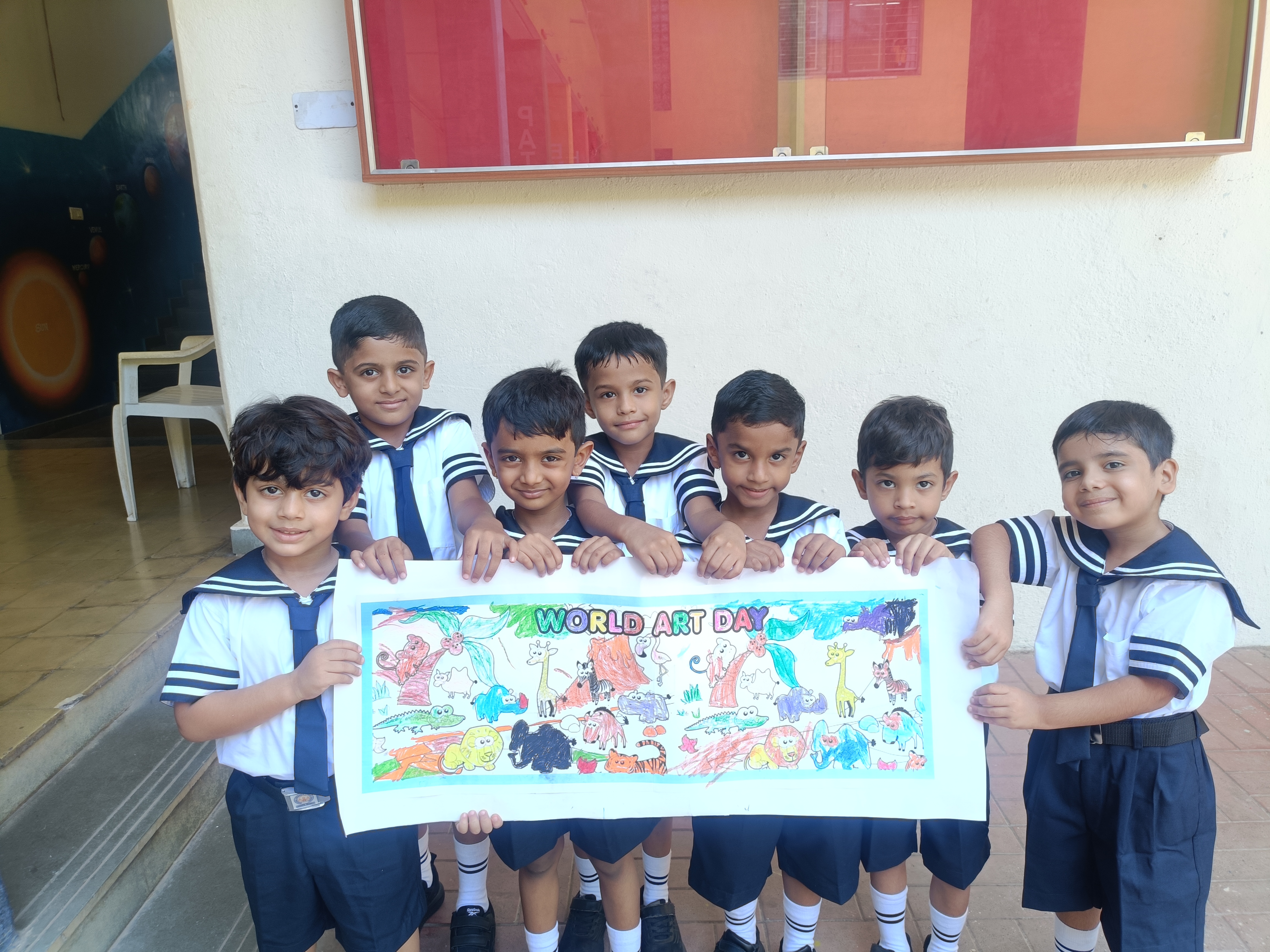 🎨 World Art Day Celebration – Grades 1 to 5 🎨