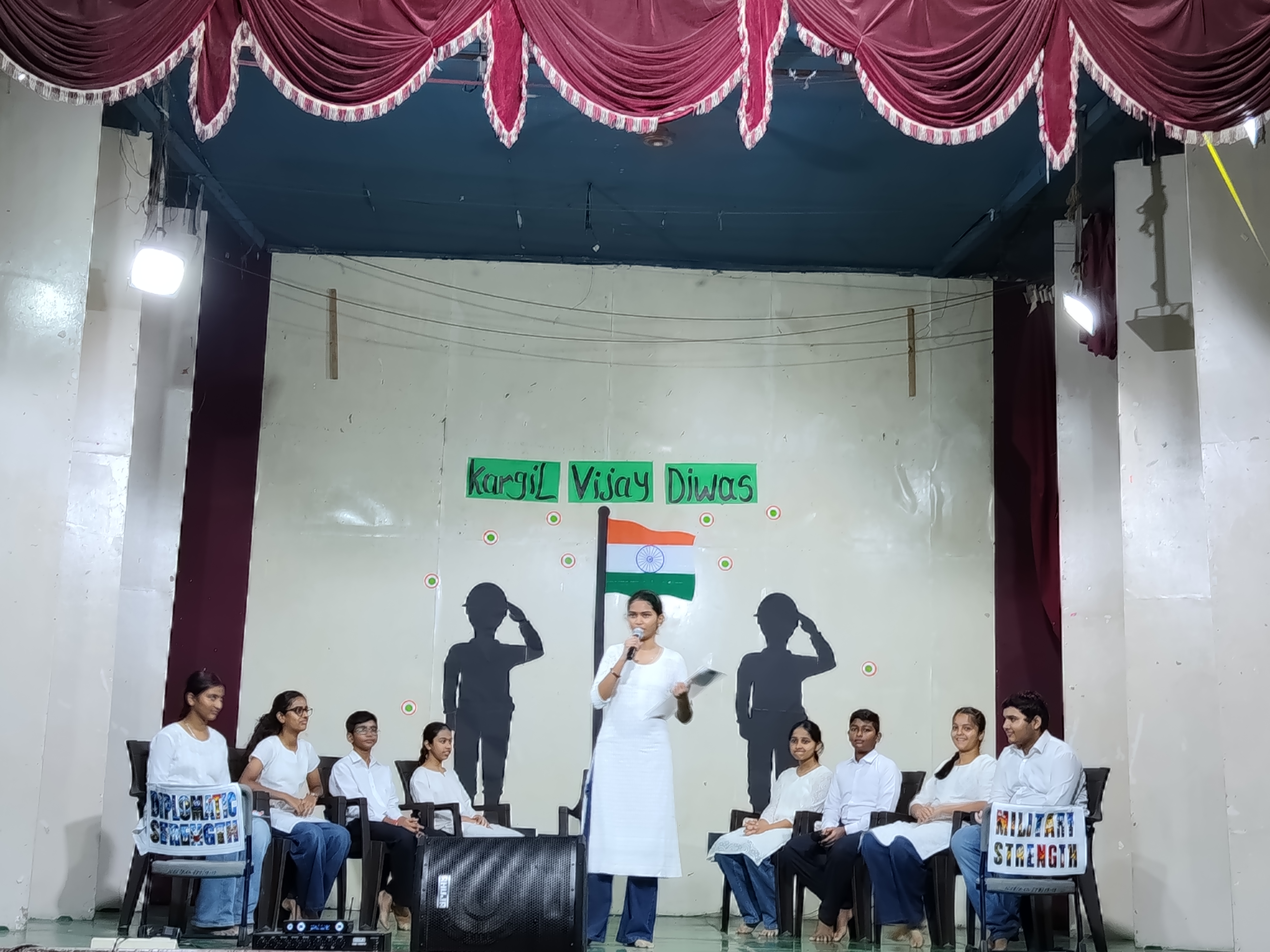 Kargil Vijay Diwas Celebration – Secondary Section