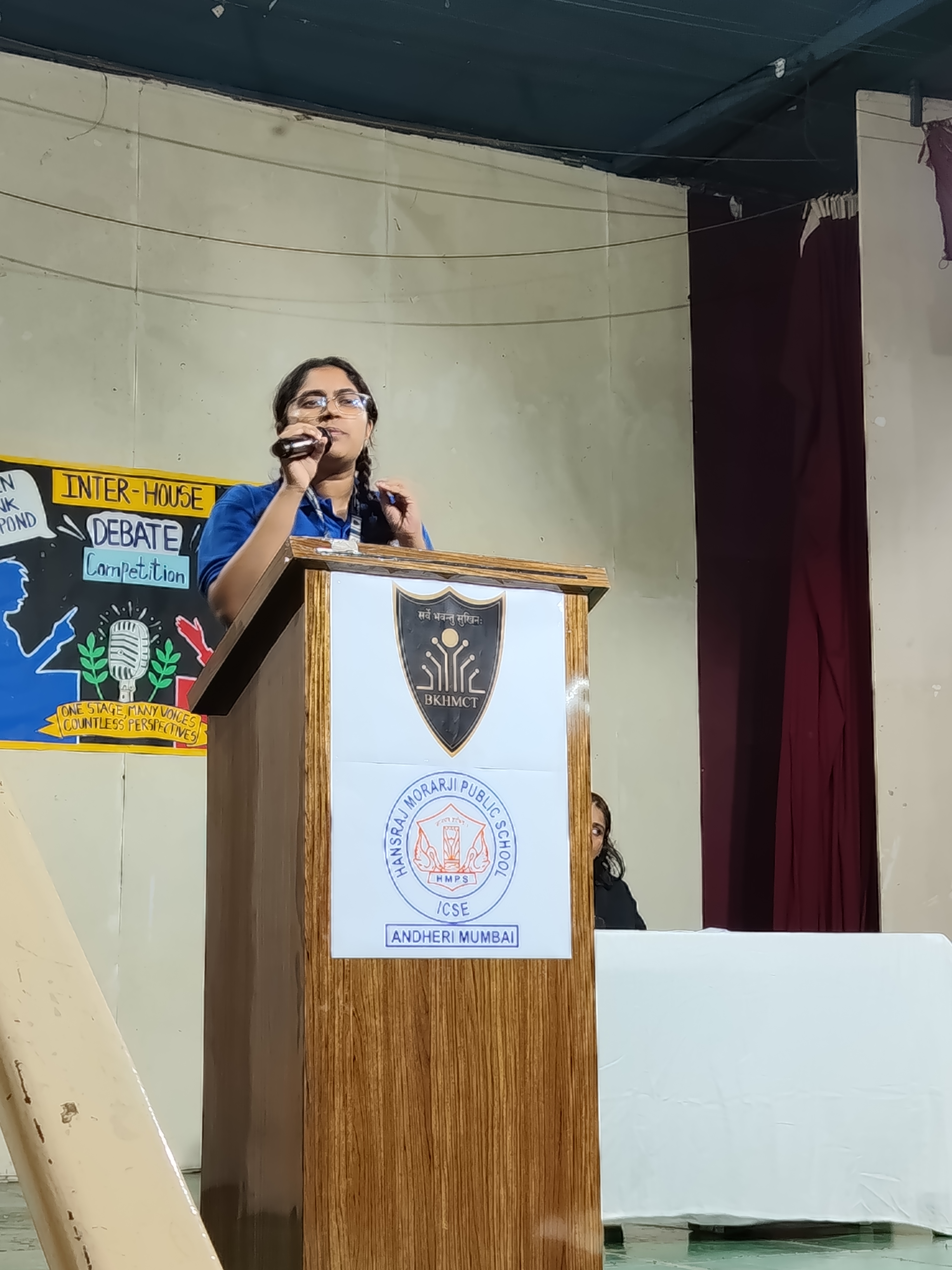 Inter-House Debate Competition – Secondary Section