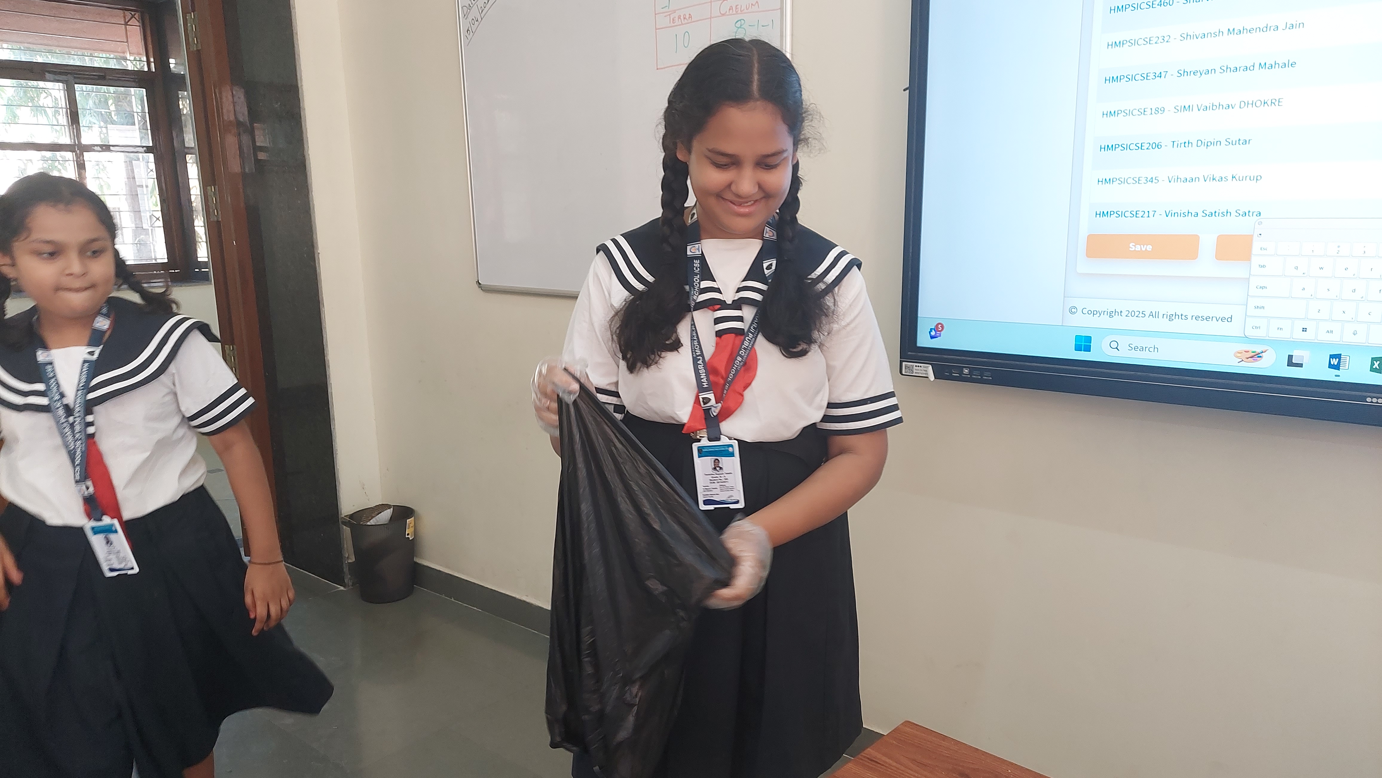 Compost-Making Activity on No Bag Day – Grade 9